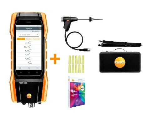 �y�|�C���g10�{�z�e�X�g�[ (testo) �R�Ĕr�K�X���͌v testo300 O2/CO(H2�⏞)�Z�b�g (0564 3002 72)