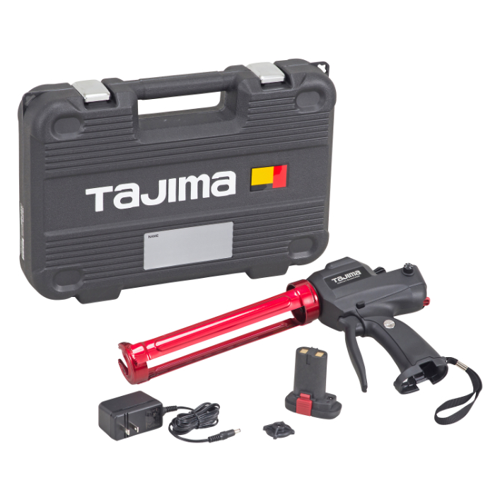 【直送品】 タジマ 電動式コーキングガン コンボイエレキテル セット CNVEJSET 《コンボイ》 | 