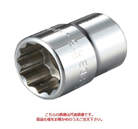 【ポイント5倍】TONE (トネ) ソケット(12角) 4DB-24 〈差込角 12.7mm(1/2”)〉 | 