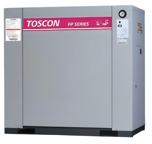 東芝 (TOSHIBA) エアコンプレッサー 給油式 FP146-110T (三相200V 60Hz)〈コンプレッサ単体形〉