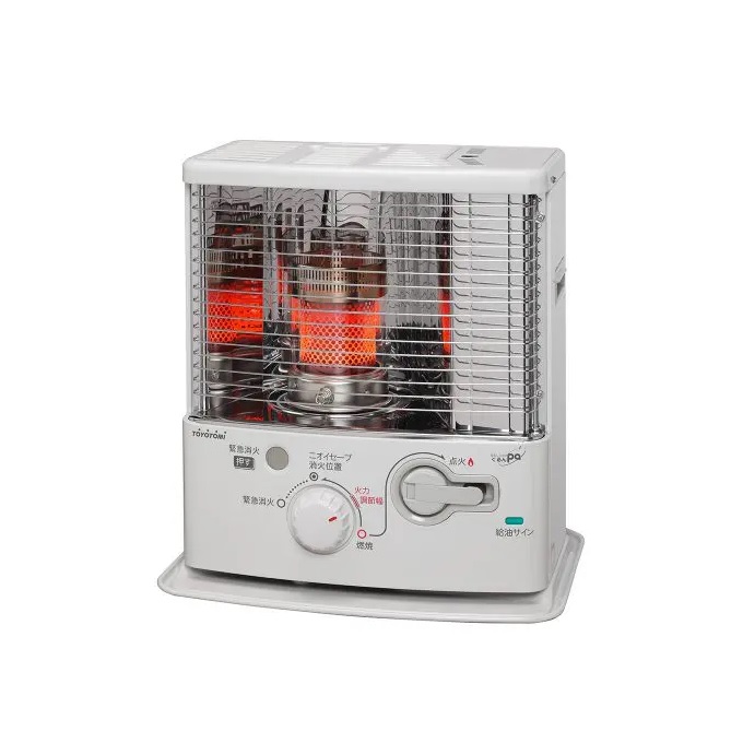 トヨトミ　電池レス石油ストーブ　RS-G2424 直送品】 トヨトミ 電池レス石油ストーブ RS-G2424-W : 道具屋さん