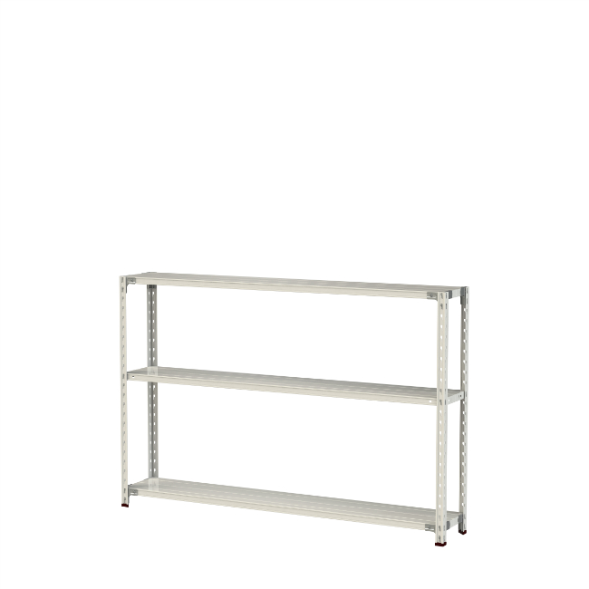 【直送品】 山金工業 軽量ラック(150kg/段) 1.5S4630-3W 【大型】