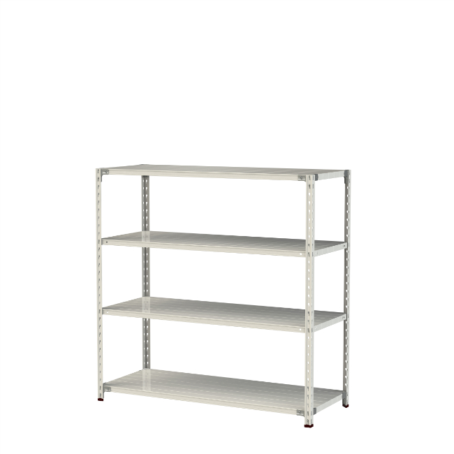 【ポイント10倍】【直送品】 山金工業 軽量ラック(150kg/段) 1.5S5560-4W 【大型】