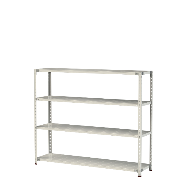 【直送品】 山金工業 軽量ラック(150kg/段) 1.5S5645-4W 【大型】
