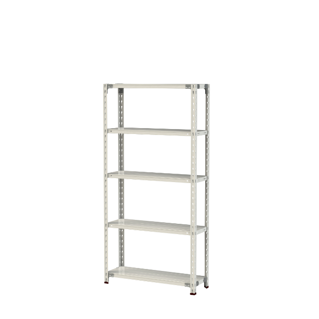 【ポイント5倍】【直送品】 山金工業 軽量ラック(150kg/段) 1.5S6330-5W 【大型】