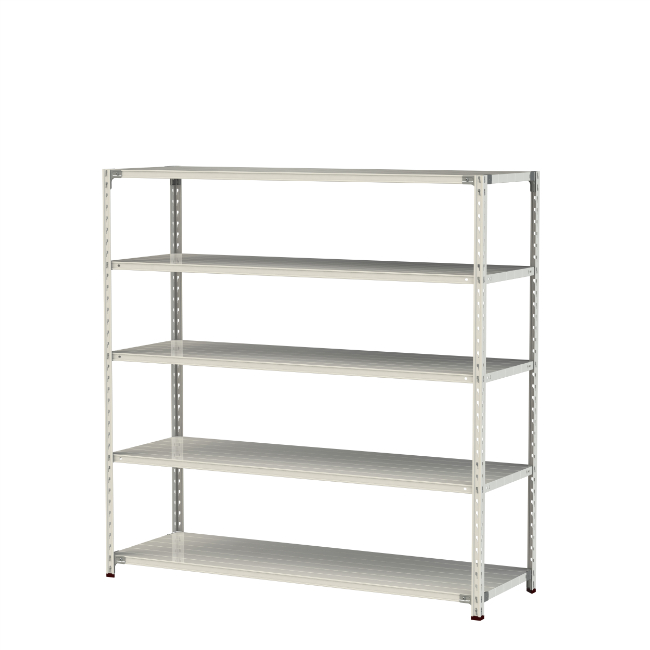【直送品】 山金工業 軽量ラック(150kg/段) 1.5S6660-5W 【大型】