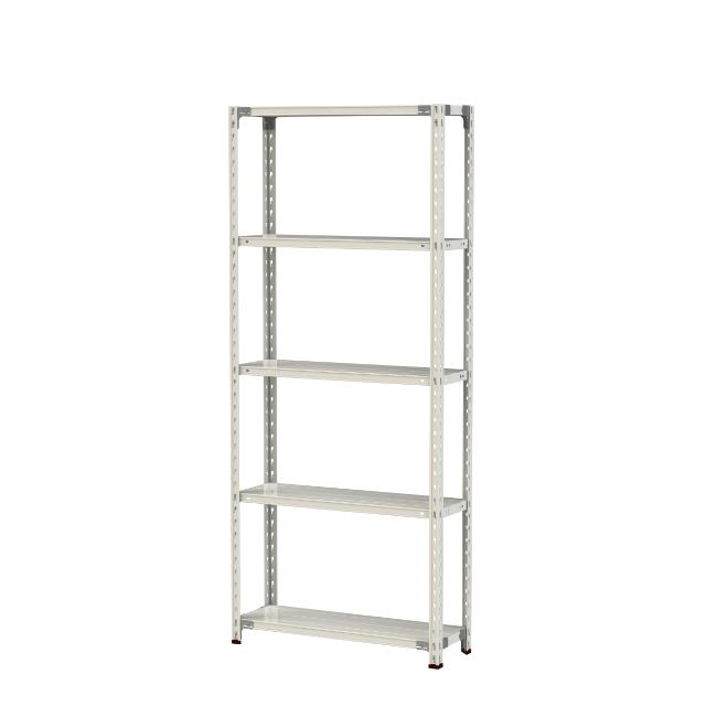 【ポイント5倍】【直送品】 山金工業 軽量ラック(150kg/段) 1.5S7330-5W 【大型】