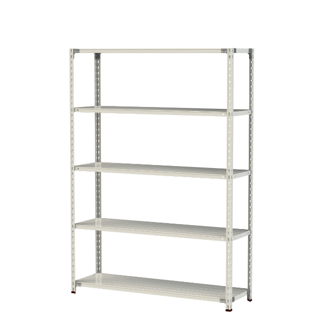 【ポイント5倍】【直送品】 山金工業 軽量ラック(150kg/段) 1.5S7545-5W 【大型】