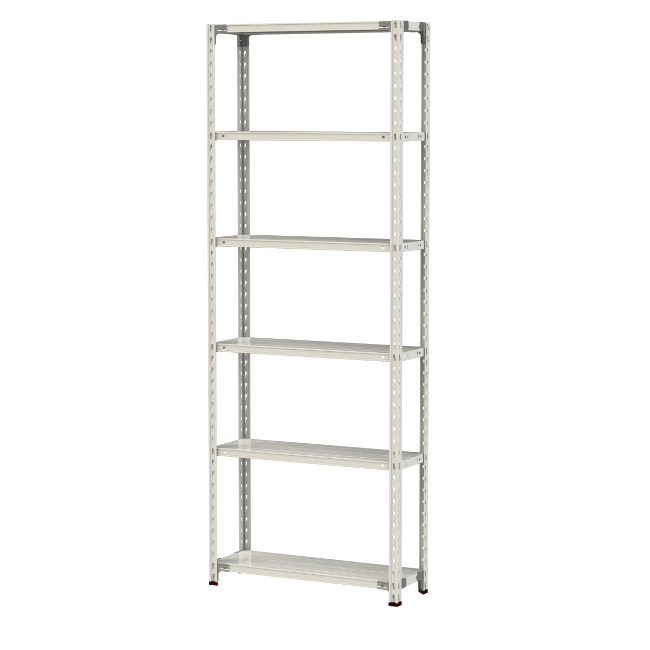 【ポイント5倍】【直送品】 山金工業 軽量ラック(150kg/段) 1.5S8330-6W 【大型】