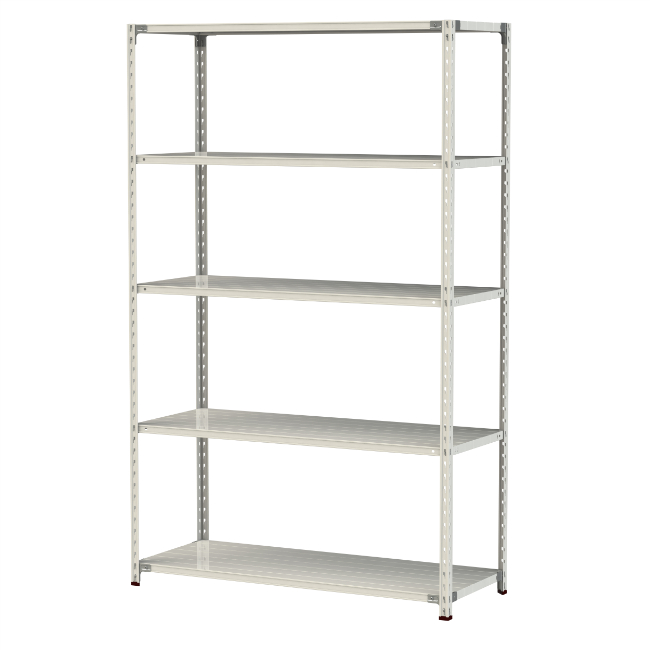 【直送品】 山金工業 軽量ラック(150kg/段) 1.5S8560-5W 【大型】