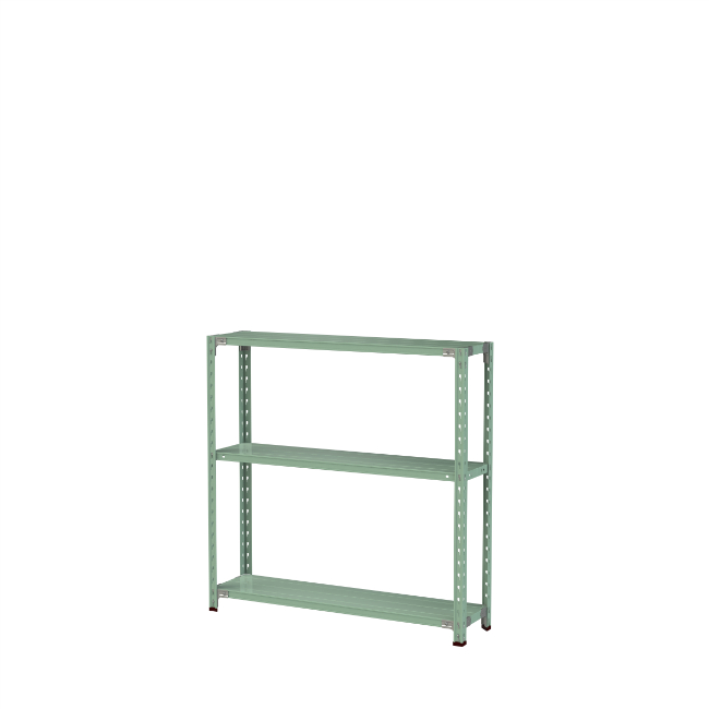 【ポイント5倍】【直送品】 山金工業 軽量ラック(150kg/段) 1.5S4430-3G 【大型】