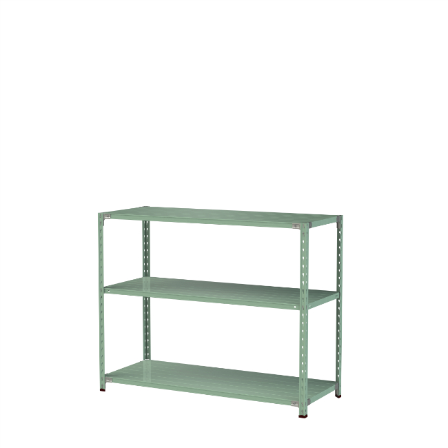 【ポイント5倍】【直送品】 山金工業 軽量ラック(150kg/段) 1.5S4560-3G 【大型】