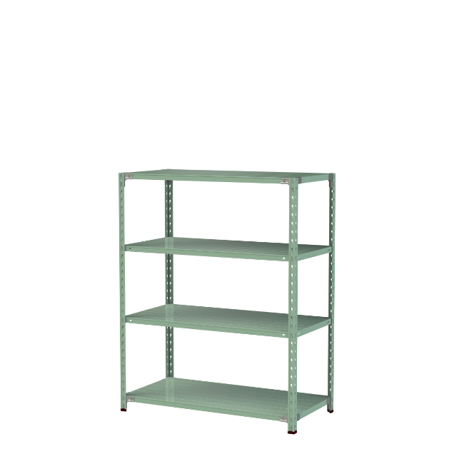 【ポイント5倍】【直送品】 山金工業 軽量ラック(150kg/段) 1.5S5460-4G 【大型】