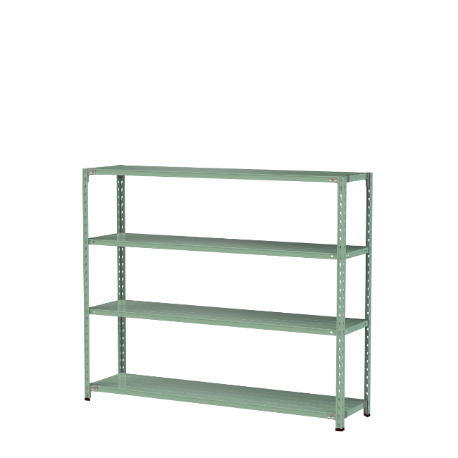 【ポイント5倍】【直送品】 山金工業 軽量ラック(150kg/段) 1.5S5645-4G 【大型】