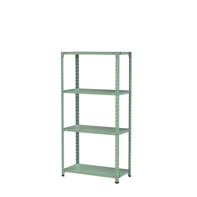 【ポイント10倍】【直送品】 山金工業 軽量ラック(150kg/段) 1.5S6345-4G 【大型】