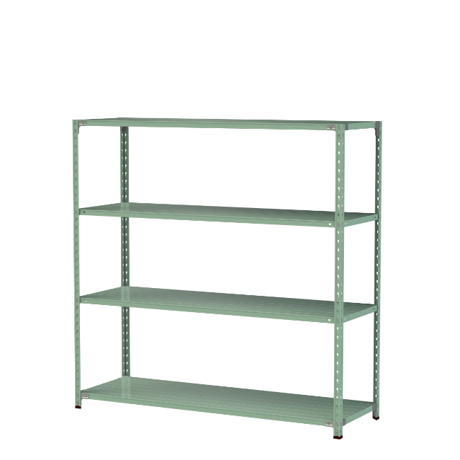 【ポイント5倍】【直送品】 山金工業 軽量ラック(150kg/段) 1.5S6660-4G 【大型】