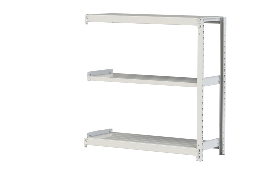 【ポイント5倍】【直送品】 山金工業 ボルトレス軽中量ラック 200kg/段 連結 2S4445-3WR 【大型】