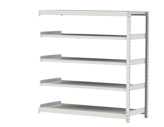 【ポイント10倍】【直送品】 山金工業 ボルトレス軽中量ラック 200kg/段 連結 2S5560-5WR 【大型】