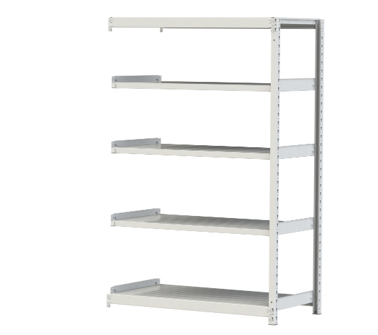【ポイント5倍】【直送品】 山金工業 ボルトレス軽中量ラック 200kg/段 連結 2S6460-5WR 【大型】