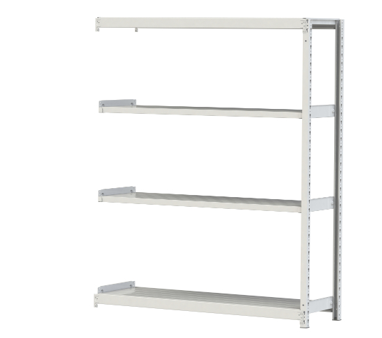 【ポイント10倍】【直送品】 山金工業 ボルトレス軽中量ラック 200kg/段 連結 2S6545-4WR 【大型】