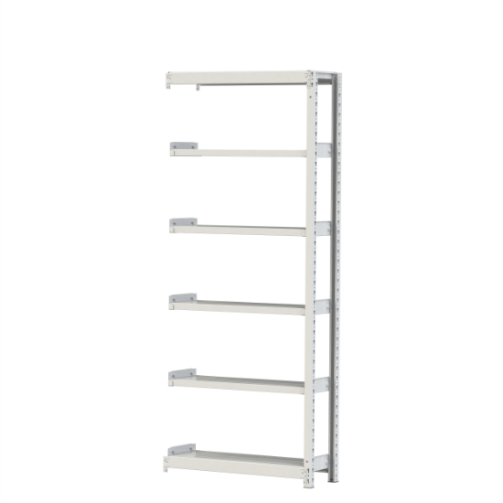 【直送品】 山金工業 ボルトレス軽中量ラック 200kg/段 連結 2S7330-6WR 【大型】