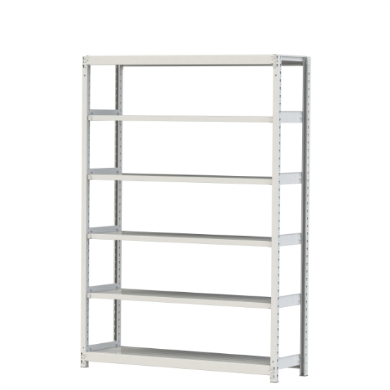 【直送品】 山金工業 雄捻子受け答え軽中量仕合わせ 200kg/段 単体 2S7545-6W 【大型】 ラック、シェルフ、本棚-スチールラック