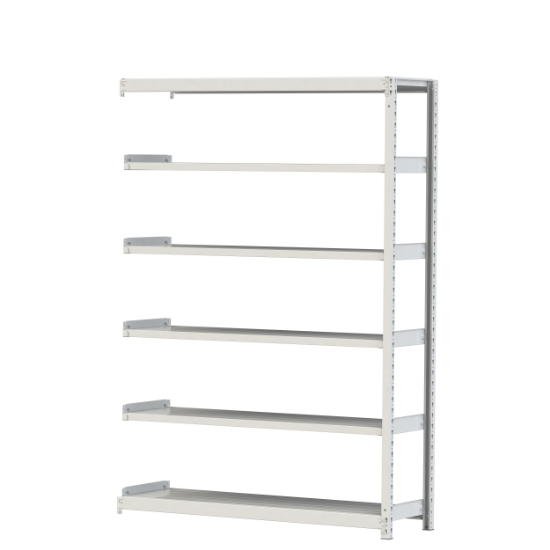 【ポイント5倍】【直送品】 山金工業 ボルトレス軽中量ラック 200kg/段 連結 2S7545-6WR 【大型】