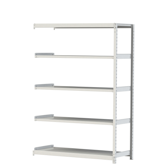 【直送品】 山金工業 ボルトレス軽中量ラック 200kg/段 連結 2S7560-5WR 【大型】
