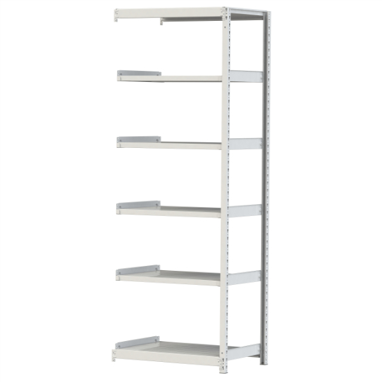 【直送品】 山金工業 ボルトレス軽中量ラック 200kg/段 連結 2S8360-6WR 【大型】