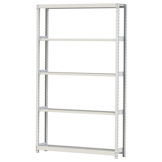 【ポイント10倍】【直送品】 山金工業 ボルトレス軽中量ラック 200kg/段 単体 2S8530-5W 【大型】