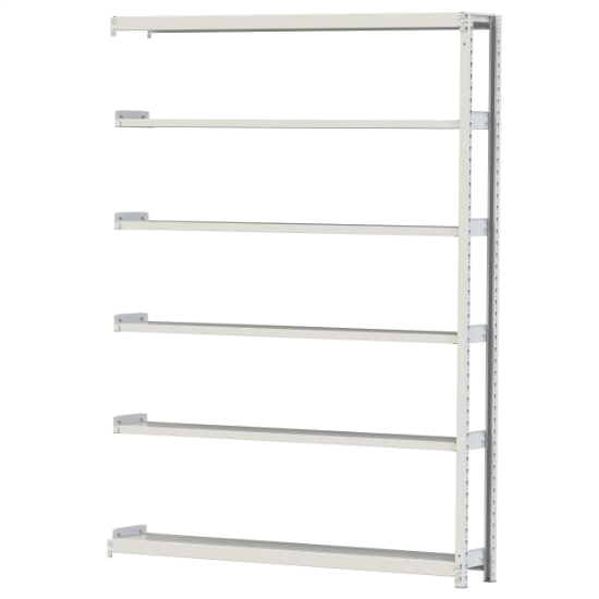 【直送品】 山金工業 ボルトレス軽中量ラック 200kg/段 連結 2S8630-6WR 【大型】
