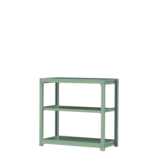【ポイント5倍】【直送品】 山金工業 ボルトレス中量ラック 300kg/段 単体 3S4462-3G 【大型】