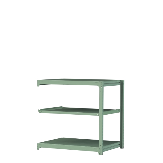 【ポイント10倍】【直送品】 山金工業 ボルトレス中量ラック 300kg/段 連結 3S4491-3GR 【大型】