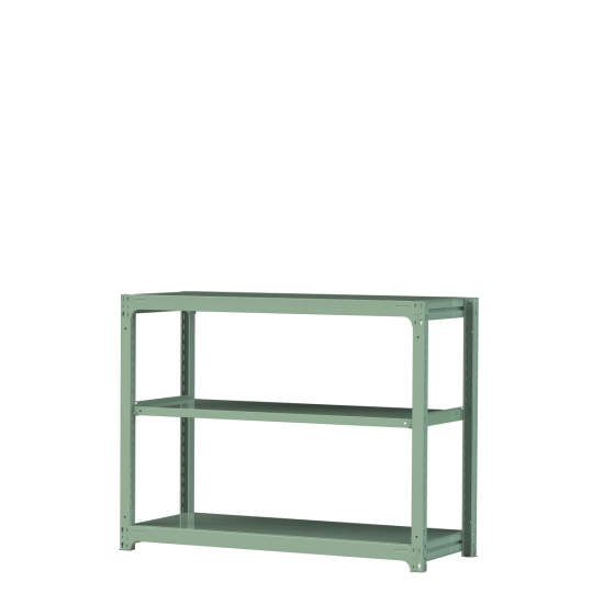 【直送品】 山金工業 ボルトレス中量ラック 300kg/段 単体 3S4562-3G 【大型】