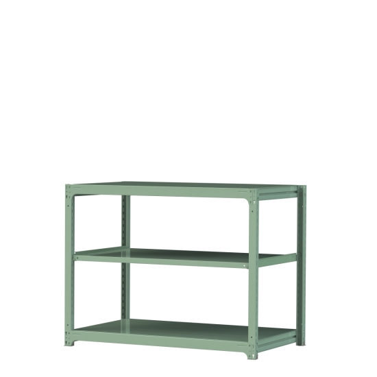 【ポイント10倍】【直送品】 山金工業 ボルトレス中量ラック 300kg/段 単体 3S4591-3G 【大型】