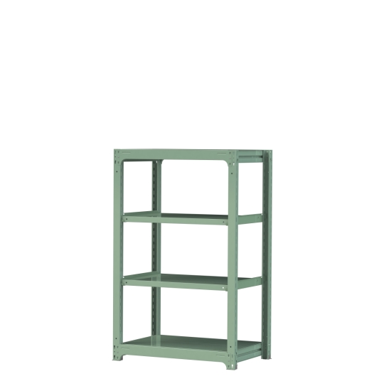 【ポイント5倍】【直送品】 山金工業 ボルトレス中量ラック 300kg/段 単体 3S5362-4G 【大型】