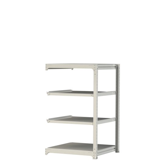 【ポイント10倍】【直送品】 山金工業 ボルトレス中量ラック 300kg/段 連結 3S5391-4WR 【大型】
