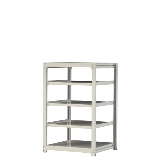 【ポイント10倍】【直送品】 山金工業 ボルトレス中量ラック 300kg/段 単体 3S5391-5W 【大型】