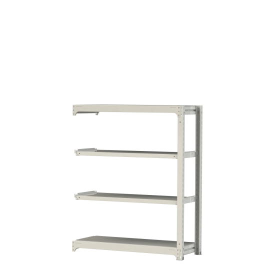 【ポイント5倍】【直送品】 山金工業 ボルトレス中量ラック 300kg/段 連結 3S5448-4WR 【大型】