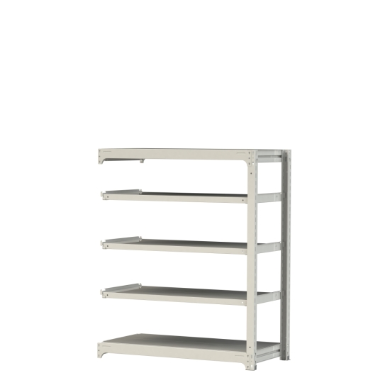 【ポイント5倍】【直送品】 山金工業 ボルトレス中量ラック 300kg/段 連結 3S5462-5WR 【大型】