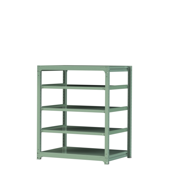 【ポイント5倍】【直送品】 山金工業 ボルトレス中量ラック 300kg/段 単体 3S5491-5G 【大型】