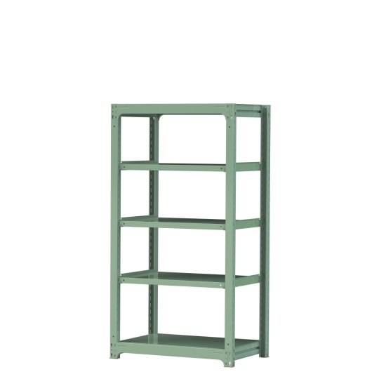 【ポイント5倍】【直送品】 山金工業 ボルトレス中量ラック 300kg/段 単体 3S6362-5G 【大型】