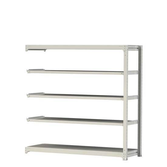 【ポイント5倍】【直送品】 山金工業 ボルトレス中量ラック 300kg/段 連結 3S6662-5WR 【大型】