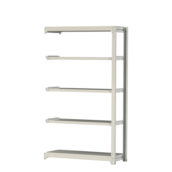 【直送品】 山金工業 ボルトレス中量ラック 300kg/段 連結 3S7448-5WR 【大型】