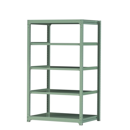 【直送品】 山金工業 雄捻子受け答え中量仕合わせ 300kg/段 単体 3S7491-5G 【大型】 スチールラック本体-ラック、シェルフ、本棚-家具、インテリア