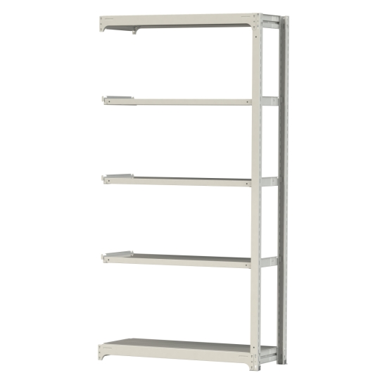 【ポイント10倍】【直送品】 山金工業 ボルトレス中量ラック 300kg/段 連結 3S8448-5WR 【大型】