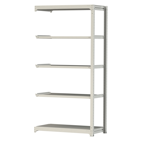 【ポイント10倍】【直送品】 山金工業 ボルトレス中量ラック 300kg/段 連結 3S8462-5WR 【大型】