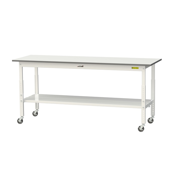 【直送品】 山金工業 ワークテーブル SUPAC-1860TT-WW (全面棚板付) 【大型】