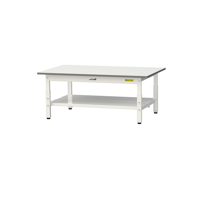 【直送品】 山金工業 ワークテーブル SUPAL-1275TT-WW (全面棚板付) 【大型】