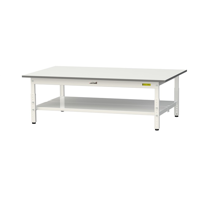 【直送品】 山金工業 ワークテーブル SUPAL-1590TT-WW (全面棚板付) 【大型】